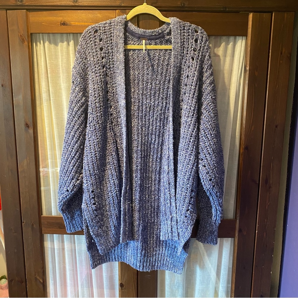 Free people open front cardigan